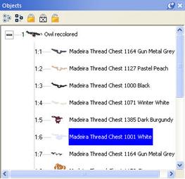Description: C:\Users\Brian\Desktop\EmbroideryWorks Manual\Owl Objects.jpg