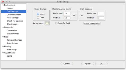Description: 050-Preferences>Grid Settings Description: 050-Preferences>Grid Settings