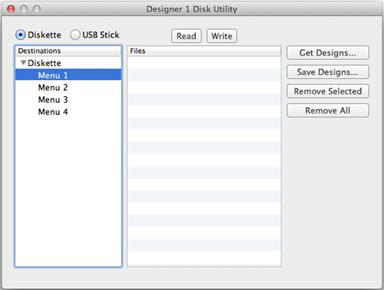 D1 Disk Utility-window D1 Disk Utility-window