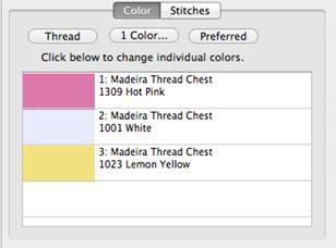 104-Color>Properties pane, mult select