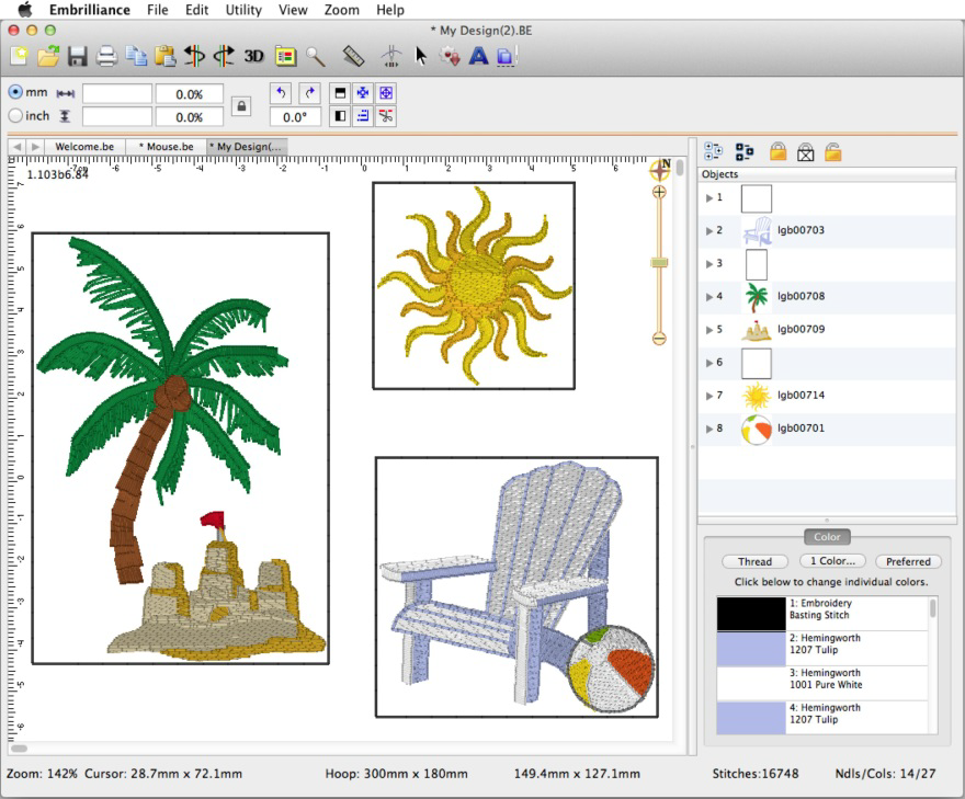ESS-Baste indiv designs