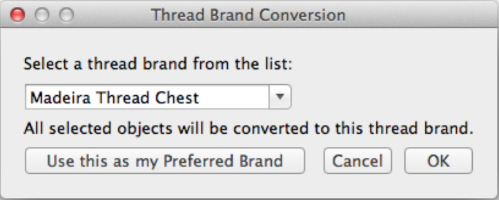 112-Thread Brand Conversion Select 112-Thread Brand Conversion Select