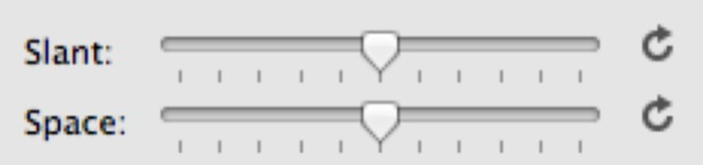 254-Fonts Slant & Space 254-Fonts Slant & Space
