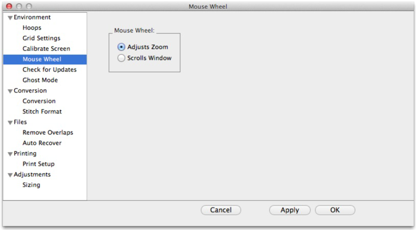 060-Preferences>Mouse Wheel 060-Preferences>Mouse Wheel